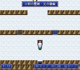色水晶と色扉のギミック(三相の霊峰・光の稜線)